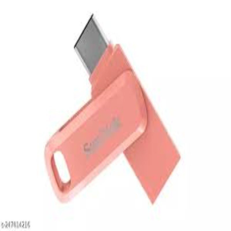 SanDisk Ultra Dual Drive Go USB Type C Pendrive (pink 128 GB, 5Y )