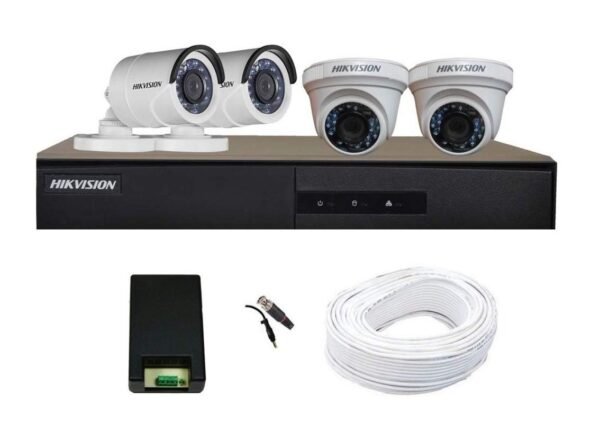 HIKVISION 1080p FHD 2MP Security Camera Kit
